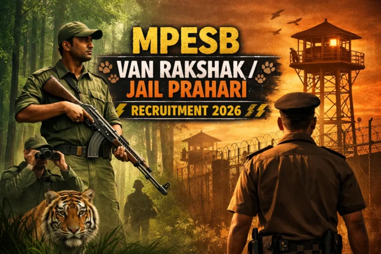 MPESB Van Rakshak / Jail Prahari Recruitment